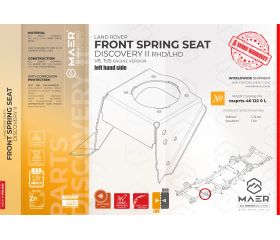 Discovery II All engines LH Front Spring Seat